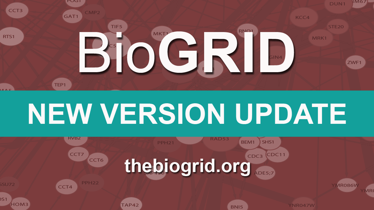 BioGRID Version 4.4.209 Released
