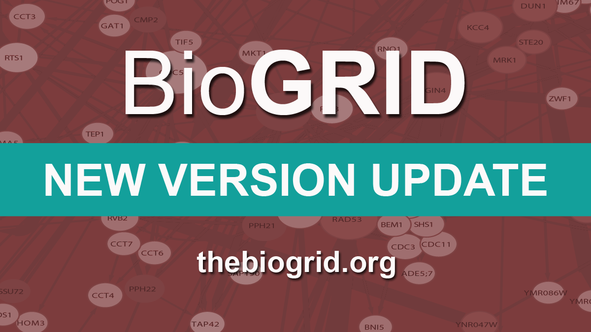 BioGRID passes the 2 million interaction mark in 2021 (4.2.193 Update)